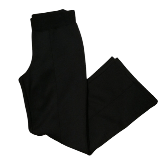 Betsy Johnson Black Pointe Split Hem Ankle Snap Pants sz Medium - Picture 5 of 6